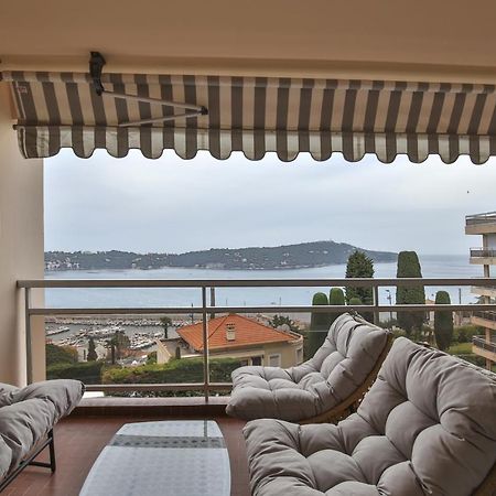 Sublime Appartement Vue Mer. Parking/Piscine/Clim Вильфранш-сюр-Мер Экстерьер фото